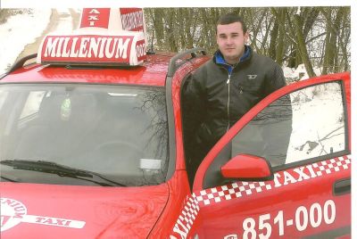 Taxichauffören Ivan Kuželik har en tjeckisk far.